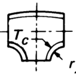 Tee crotch dimensions